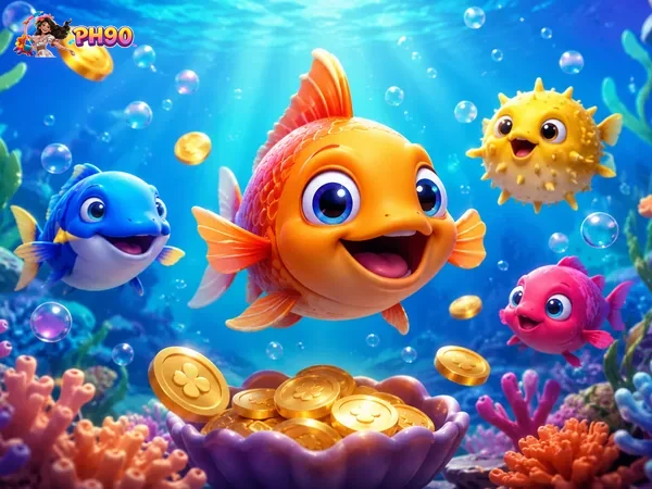 90JILI fishing game on mobile